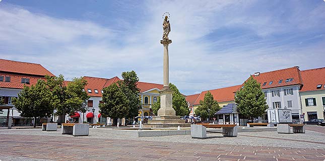 Mariensule am Hauptplatz