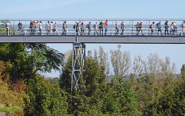 Festungsweg Frstenfeld - Eisenbrcke