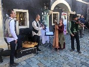 Groansicht Erffnung Abschnitt II Festungsweg Frstenfeld