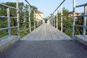 Groansicht Schlossbastei - Eisenbrcke