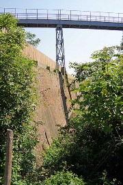 Groansicht Schlossbastei - Eisenbrcke