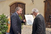 Groansicht Brgermeister Werner Gutzwar und Landtagsprsident Majcen